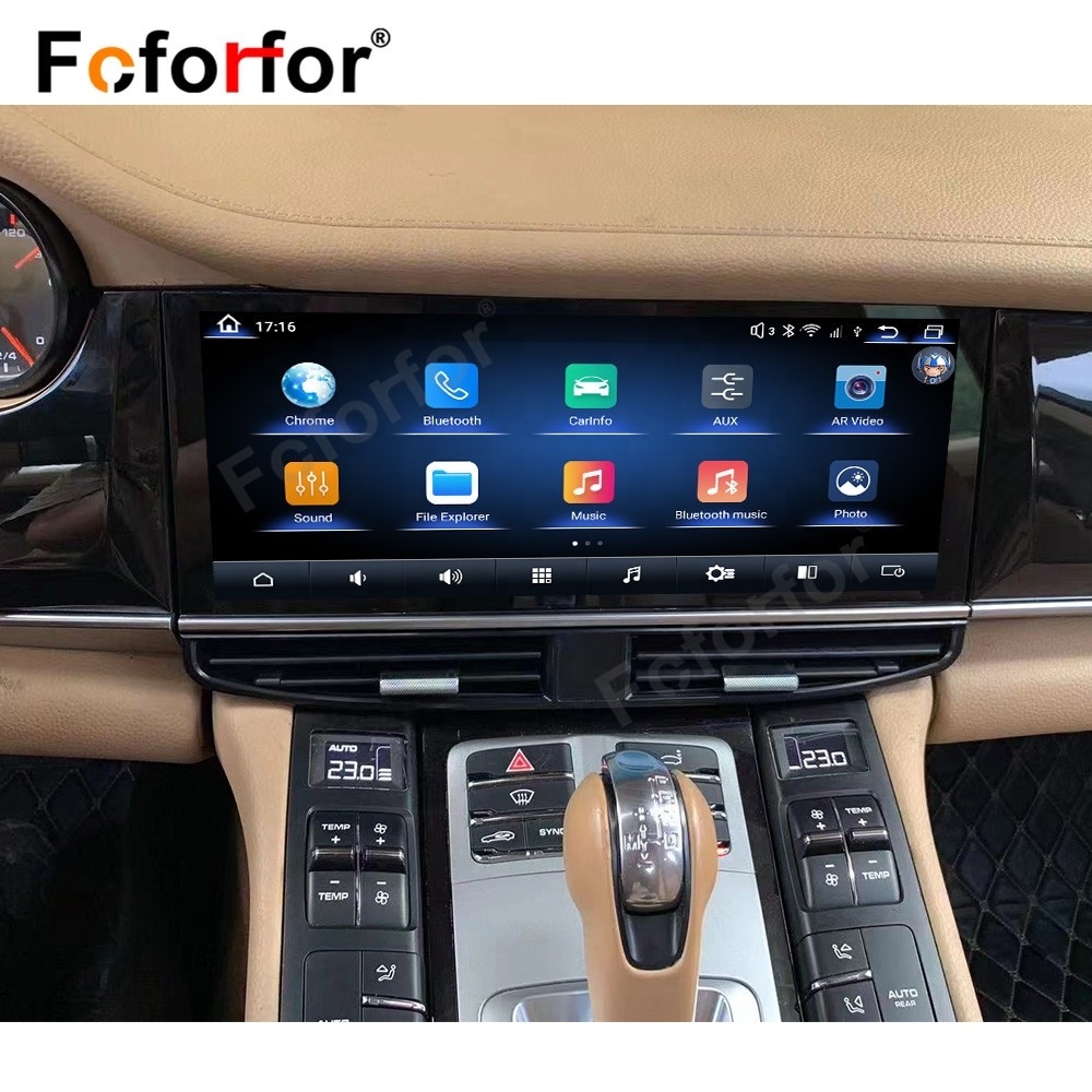 Android Auto Stereo Radio 8+256GB For Porsche Panamera 2009-2017 Car Radio Multimedia Recorder DVD Player GPS Navigation DSP