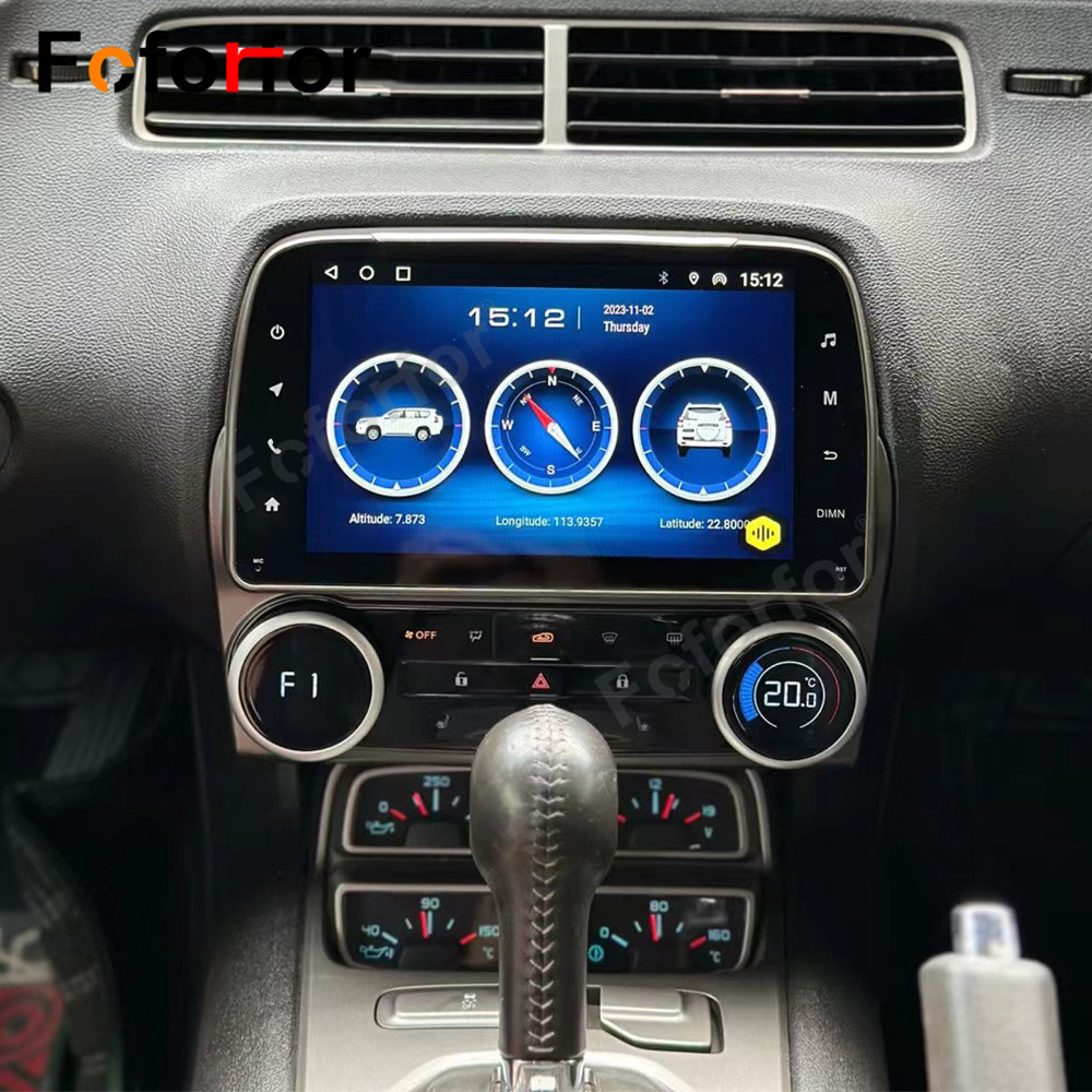 8 Inch Car Radio Multimedia Player For Chevrolet Camaro 2010-2015 Touch Screen Android GPS Navi Stereo Carplay Navigation