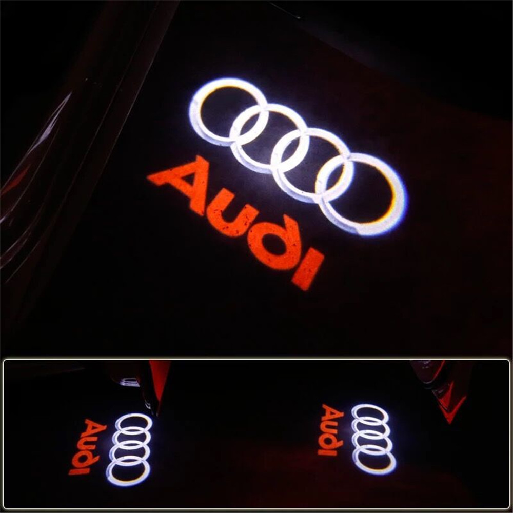 For Audi Welcome Light LED Door Light LOGO Laser Door Projection Light