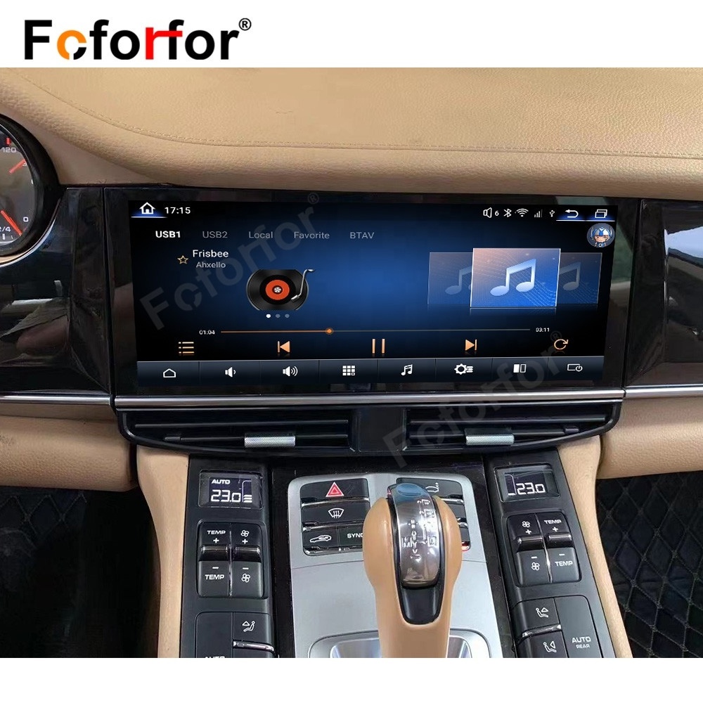 Android Auto Stereo Radio 8+256GB For Porsche Panamera 2009-2017 Car Radio Multimedia Recorder DVD Player GPS Navigation DSP