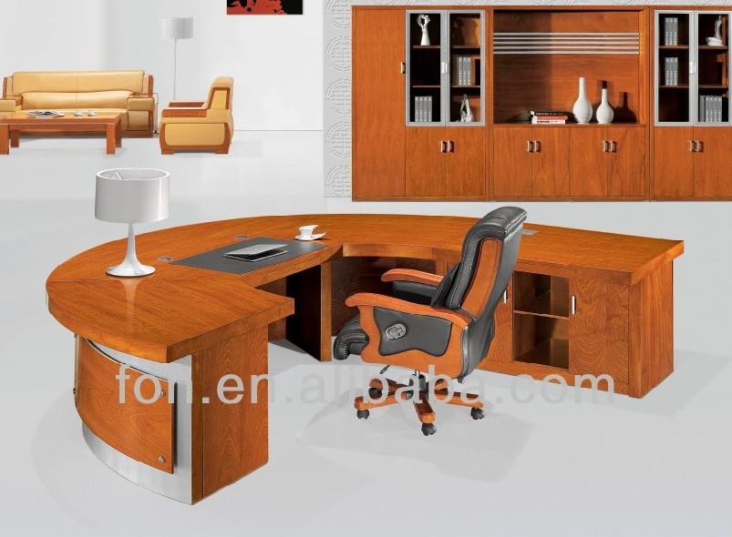 Guangzhou High Quality Modern U Shaped Office Executive Desk(FOHXA-1136)