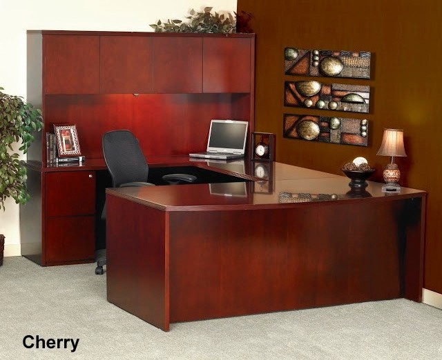 Guangzhou High Quality Modern U Shaped Office Executive Desk(FOHXA-1136)