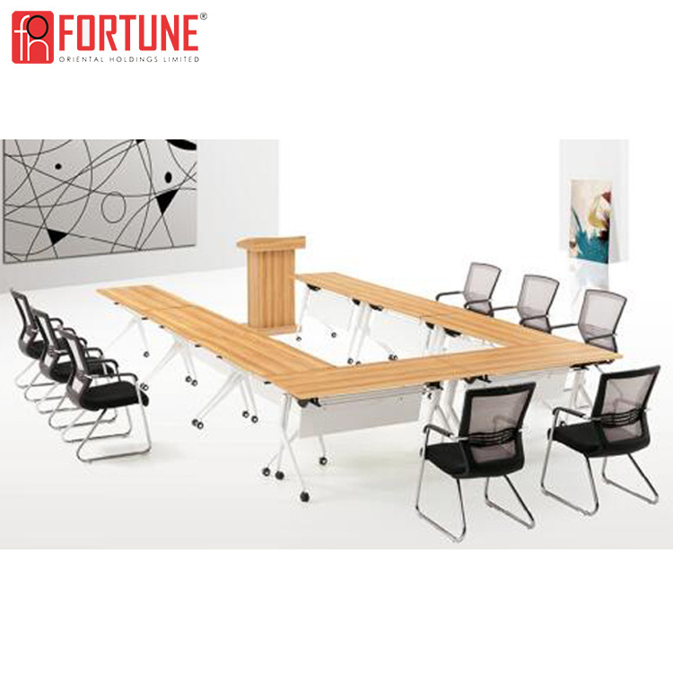 Modern U Shape Conference Table, Boardroom Meeting Table U Shaped (FOHE48-E)