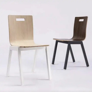 Professional export dining chair plywood shell restaurant furniture  custom-made bentwood classroom chairs