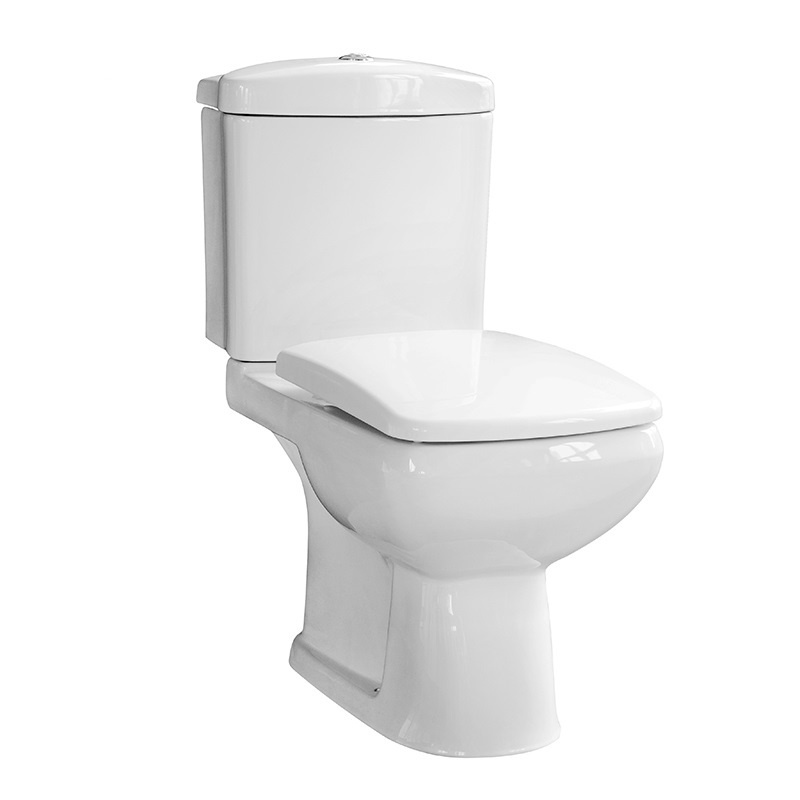 European Classic Design Two Piece Toilet S Trap Washdown Water Closet 2 Pieces Ceramic Toilet