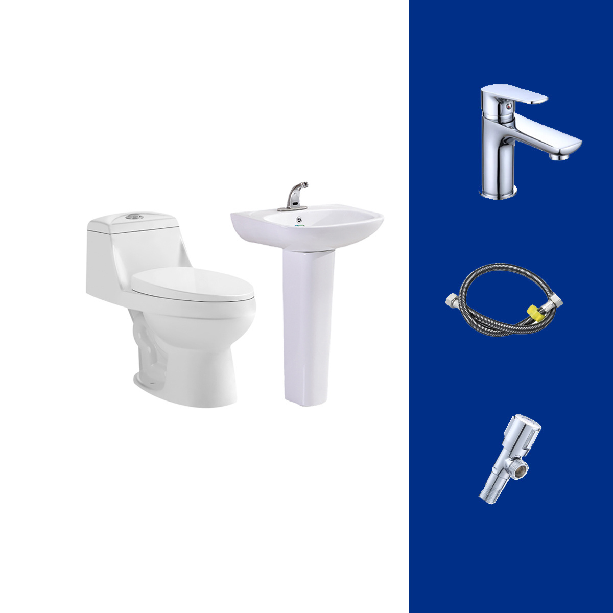 Fohome Bathroom Sanitarios Inodoros De Una Pieza S Trap Siphonic Toilet Bowl Retretes Inodoro One Piece Toilet