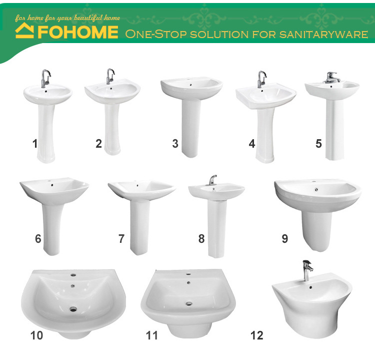 Fohome Middle East Sanitary Ware Wc Toilet Set Bathroom Dual Flush Ceramic Washdown One Piece Wc Toilet Bowl