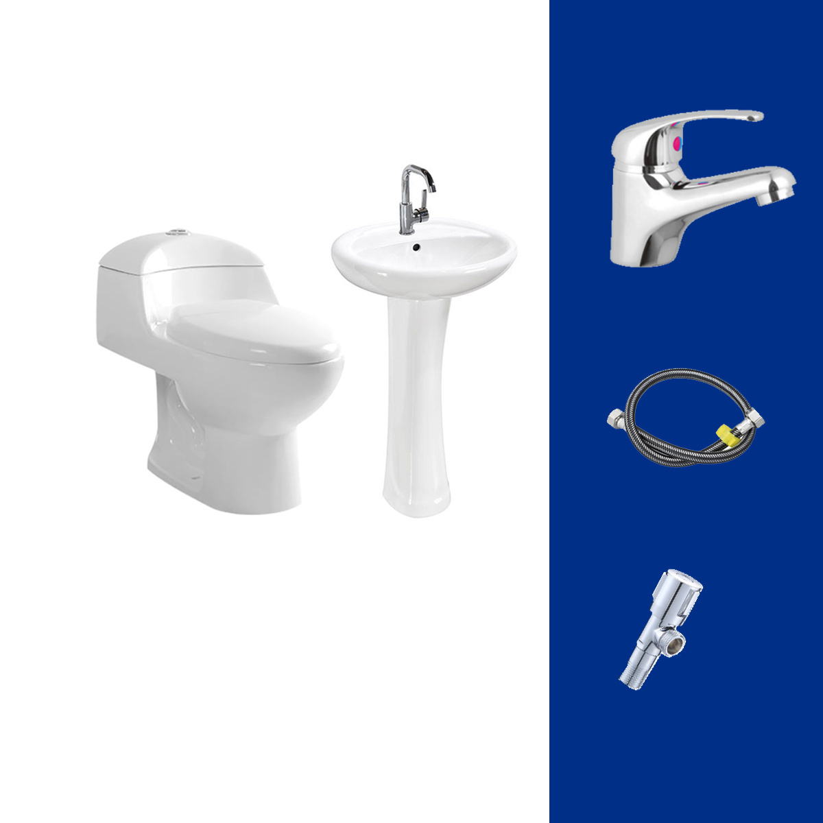 Fohome Bathroom Sanitarios Inodoros De Una Pieza S Trap Siphonic Toilet Bowl Retretes Inodoro One Piece Toilet