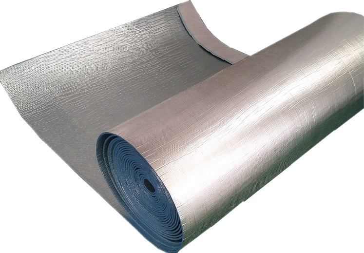 Acoustic barrier heat shield xpe foam foil rolls for ceiling insulation