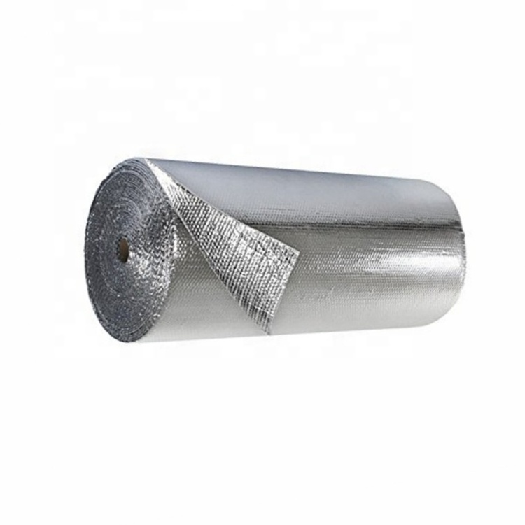 Aluminum PE Bubble Foil Insulation Roofing Building Materials Heat Reflective Radiant Shield Sheet