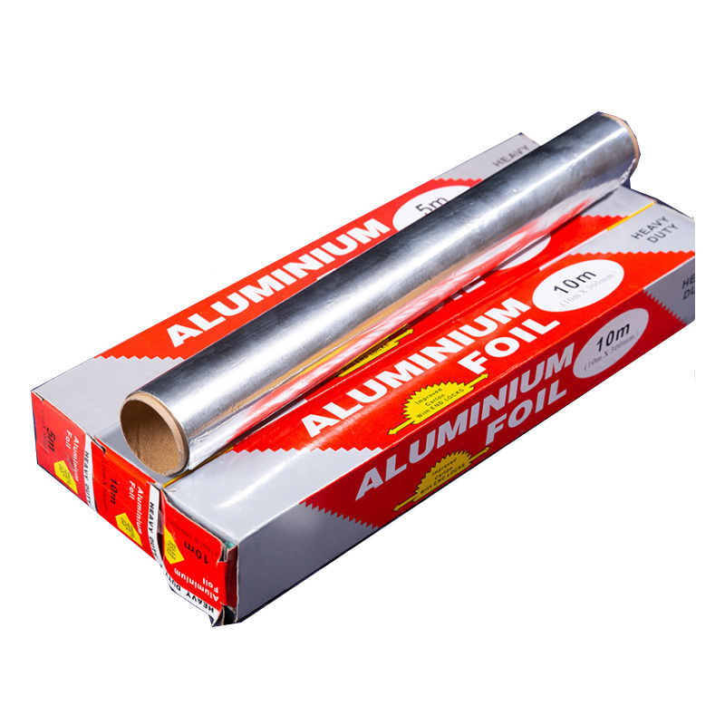 Hot Sale 8011 Aluminum Foil Roll Household Kitchen Use Food Packing Aluminum Foil Paper Roll For Grill