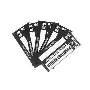 Metal stickers adhesive anodized aluminum barcode stickers asset tag label