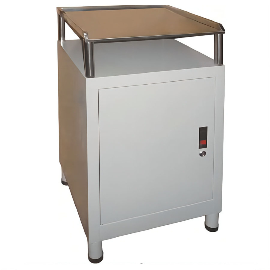 Aluminum Wood ABS Plastic Bedside Cabinet Medical Bedside Cabinet With Lock Hospital Ward Bedside Table