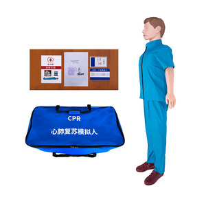 full body CPR manikin with accessories used cpr manikin with display controller