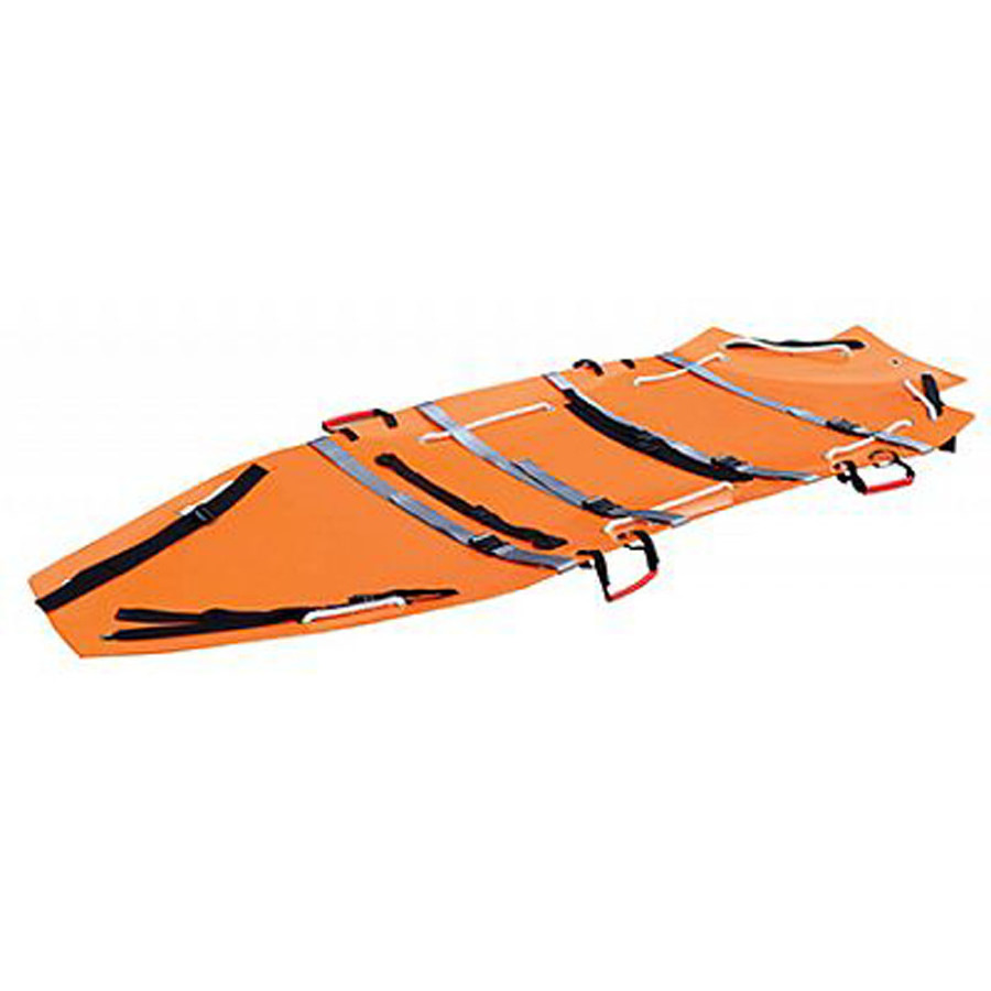 Manual Patient Transfer Stretcher Hospital Emergency Foldable Lifting Patient Ambulance Stretcher