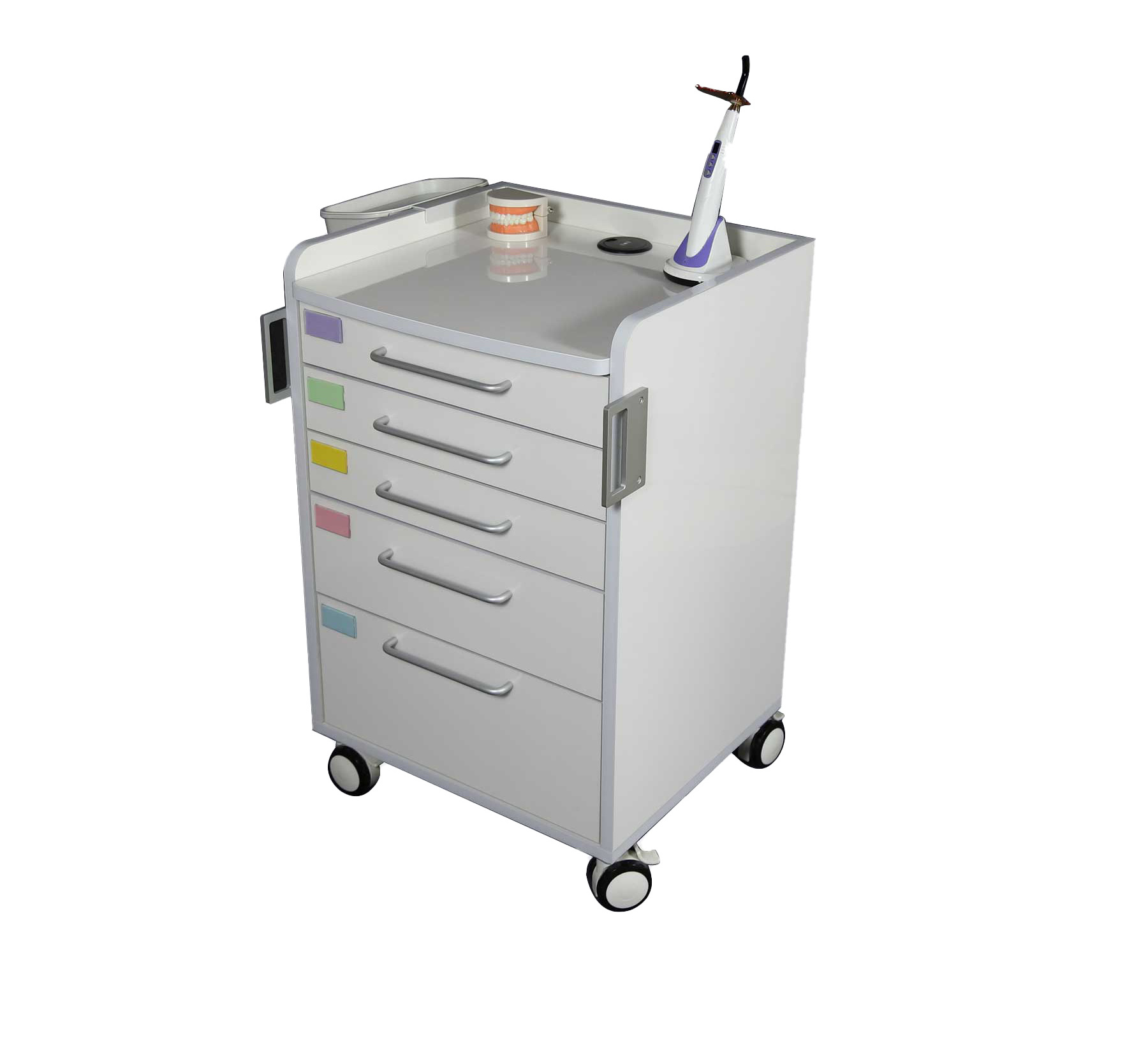 dental cabinet with sink dental clinic cabinet mobile trolley smart lock cabinet closet drawer locker for dental