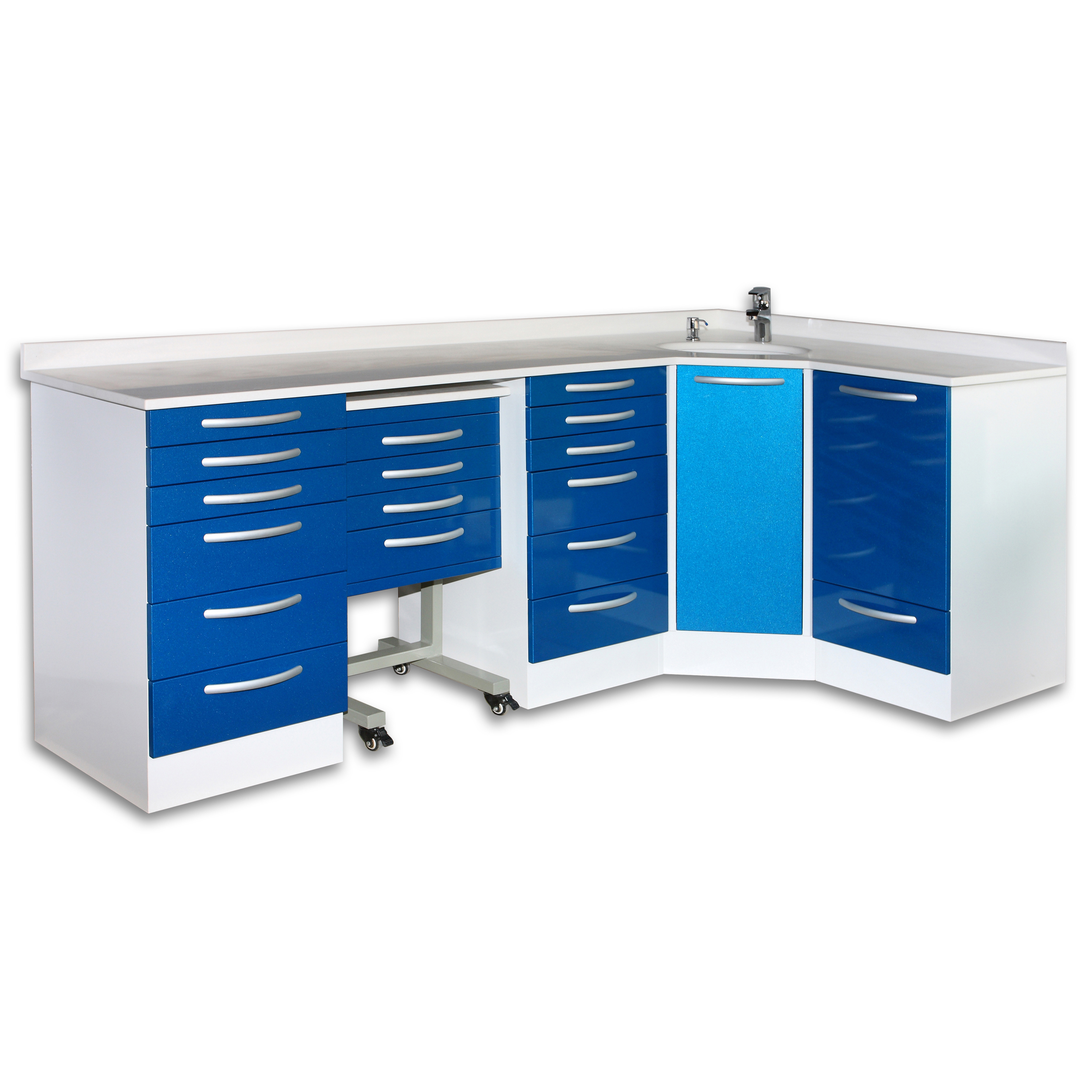 High-end custom dental instrument cabinet wooden dental cabinet dental laboratory benches dental surgery cabinets