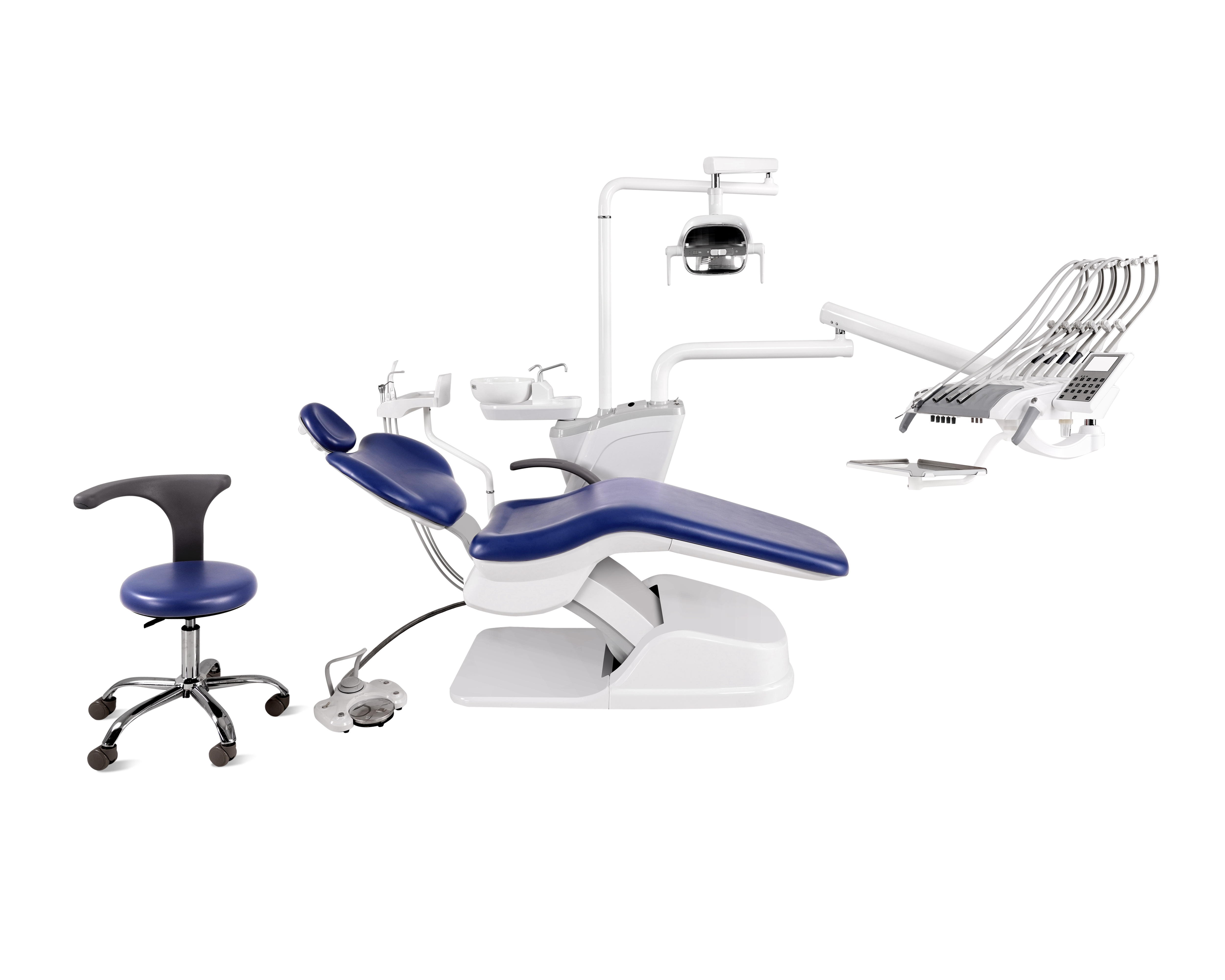 China Mobile cart best cheap foshan dental chair full cover dental chair equipment price dental unit for sale