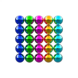 Neo cubic Magnet Balls Magnetic cub Neodymium Magnet Bucky Rainbow Magnetic Balls