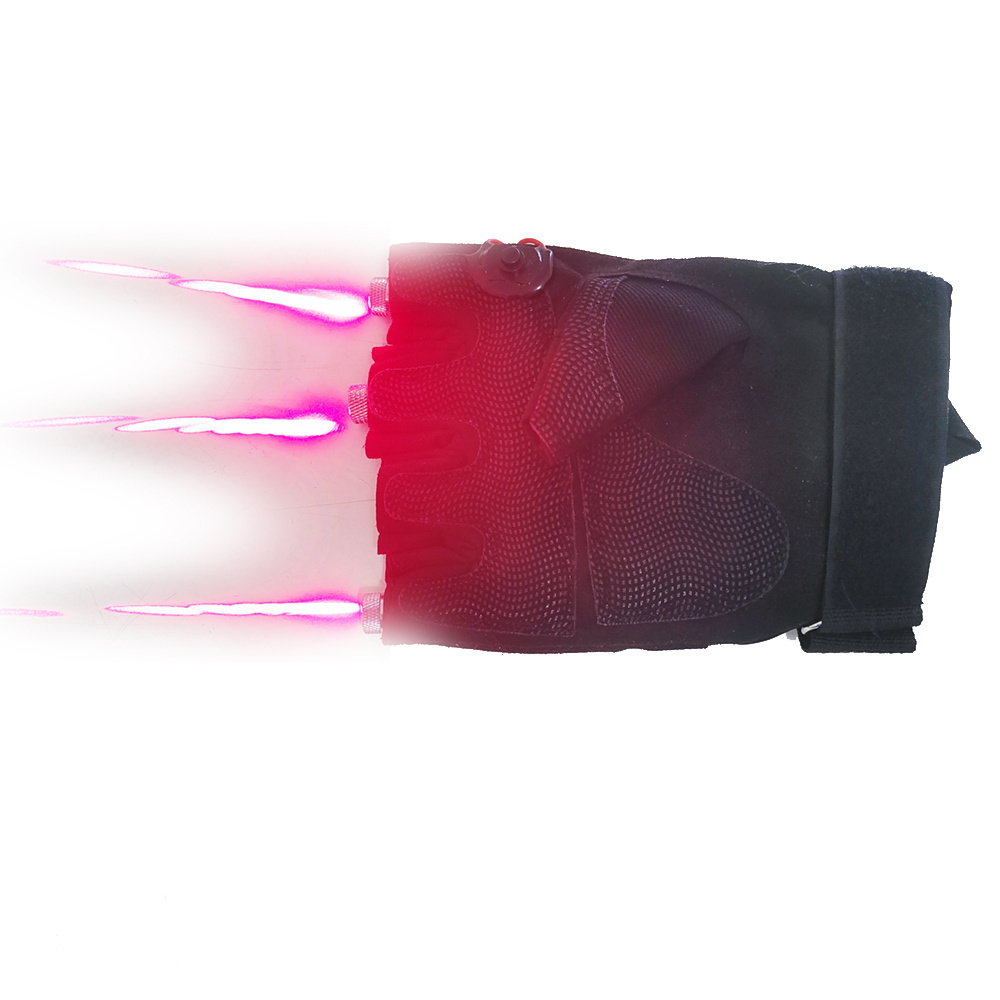 Laser gloves party dancing laser gloves rechargeable battery 1/2/3/4/5 laser point