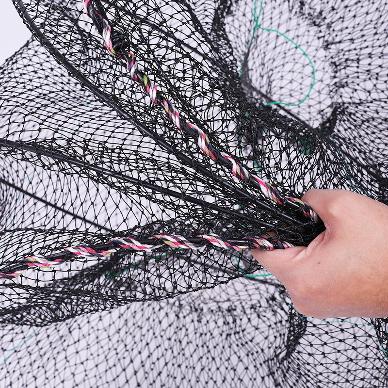 agriculture fishing trap eel trap round shape steel wire frame folding fishing crab / lobster / fish trap