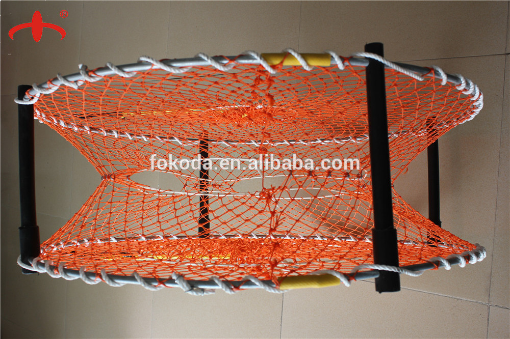 2019-2020 Newly product Orange Folding fishing Crab shrimp trap with diameter 90cm fast delivery