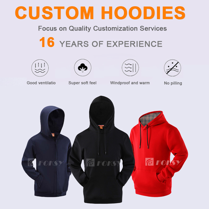 Men's Hoodies Custom Streetwear Color Hoodies With Custom Label Sweatshirt Customization Mens Private Label Hoodie With Tags