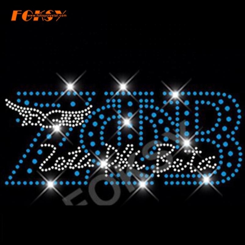 Zeta Phi Beta Sorority Inc Rhinestone Iron On Transfers Wholesale