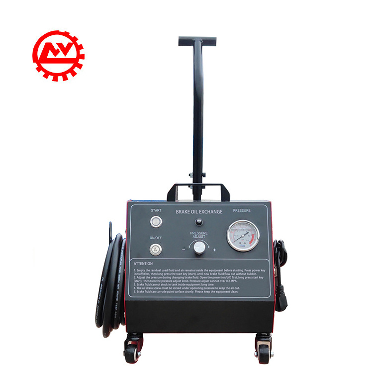 110V Mobile Intelligent Auto Electric Brake System Fluid Exchange Flush Machine Car Brake Oil Changer