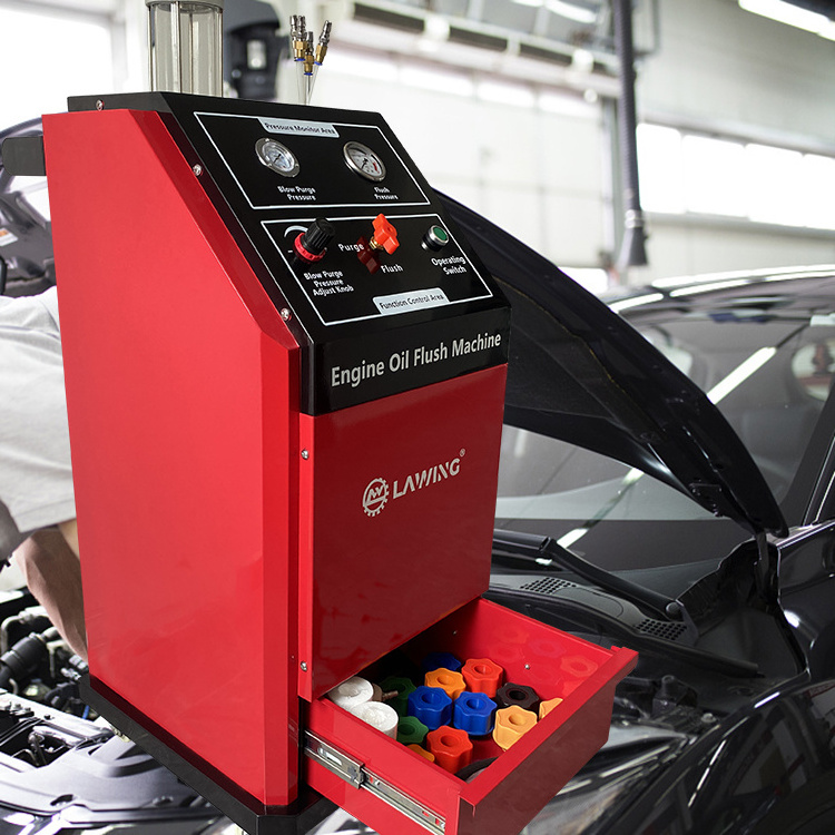 Auto Care Equipment Motor System Engine Lubricant Oil Flushing Machine