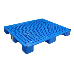 Heavy Duty Cheap 9 Feets 1200 X 1000 Blue Black Hdpe Shipping Reusable Nestable Hdpe Plastic Pallet Supplier For Sale