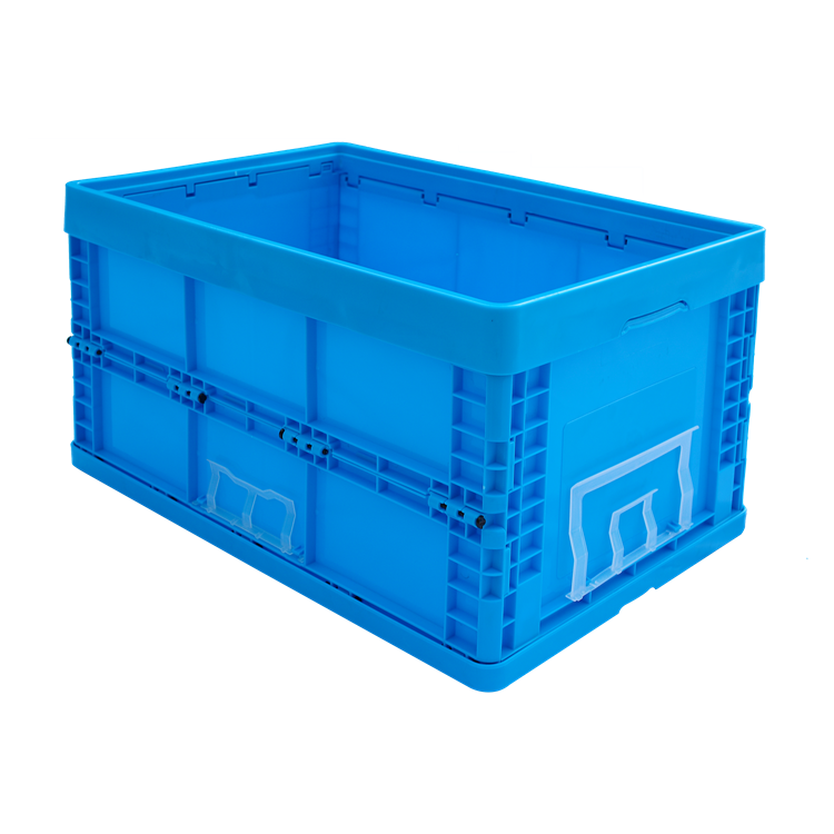 Collapsible Container Durable Car Foldable Storage Crate Plastic foldable Storage Box With Lids collapsible container