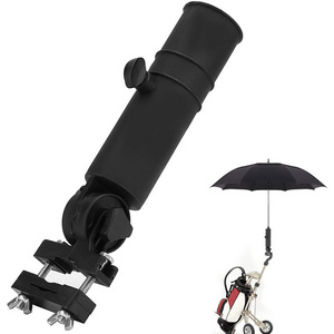 Golf Trolley Umbrella Holder Golf Umbrella Club Push Cart Holder