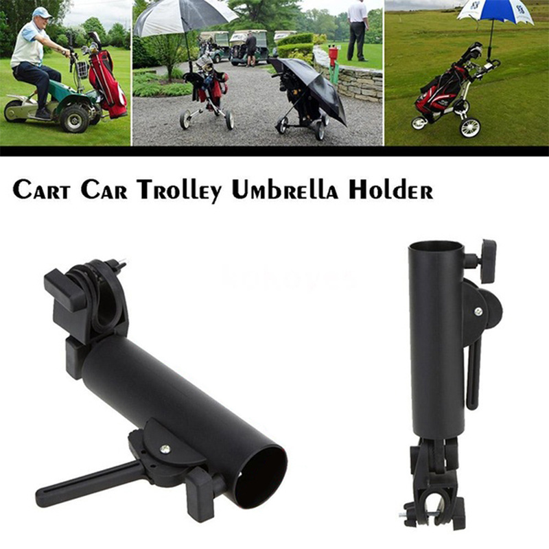 Golf Trolley Umbrella Holder Golf Umbrella Club Push Cart Holder