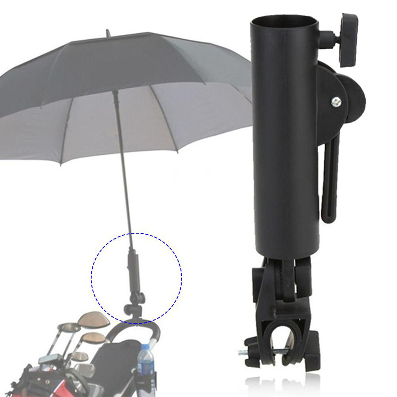 Golf Trolley Umbrella Holder Golf Umbrella Club Push Cart Holder