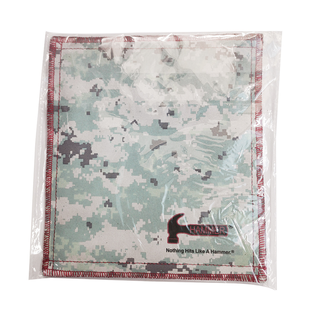 Wholesale Camouflage Cleaning cloth for bowling  can be customized bowling supplies