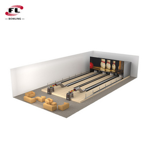 Indoor Bowling Alley Entertainment Equipment Bowling Lane Complete of Bowling Alley for Adult and Children