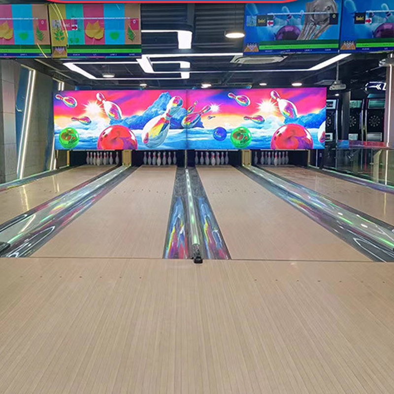 Indoor Bowling Alley Entertainment Equipment Bowling Lane Complete of Bowling Alley for Adult and Children