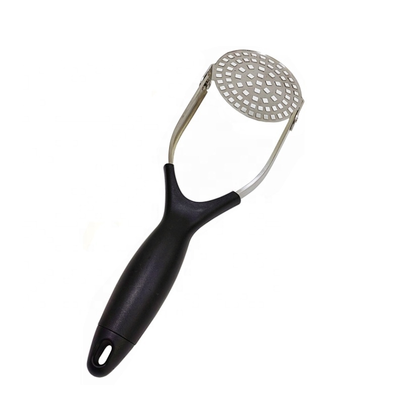 Stainless Steel Potato Masher Kitchen Tool for Avocado Mashed Potatoes Beans Vegetables Foldable Potato Masher