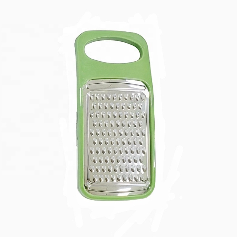 Handy Housewares Mini Grater with Container Mini Cheese and Garlic Grater Shredder with Storage Container