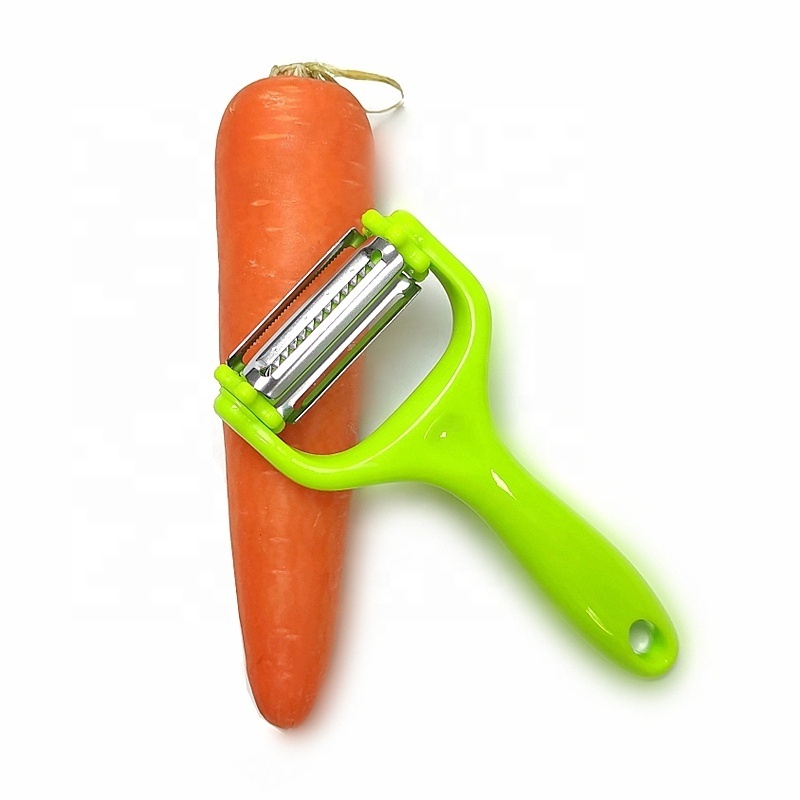 3 In 1 Vegetable and Fruit Peelers,Veggie Julienne Peeler to Shred Carrots,Cucumber,Julienne Slicer