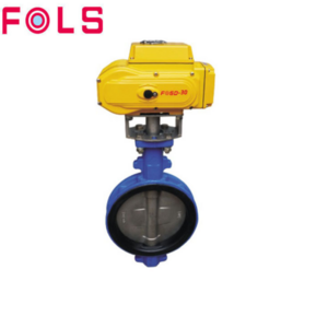 electric control soft seal water butterfly valve for drain