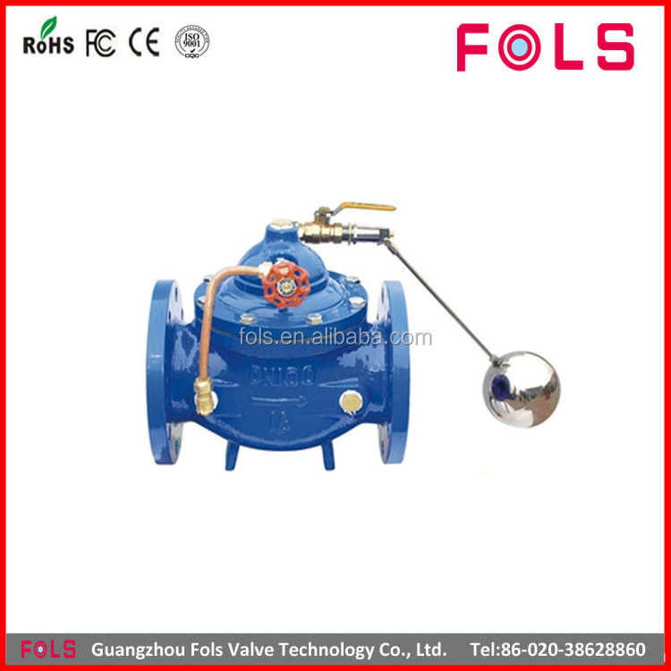 pneumatic water tank water level flow hydraulic control valve