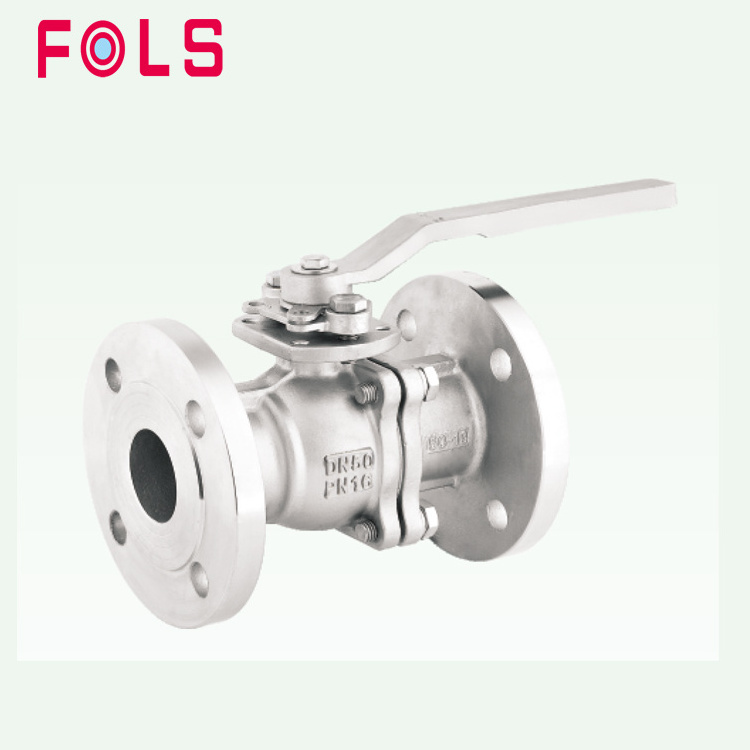 Flange manual float 12 inch stainless steel ball valve