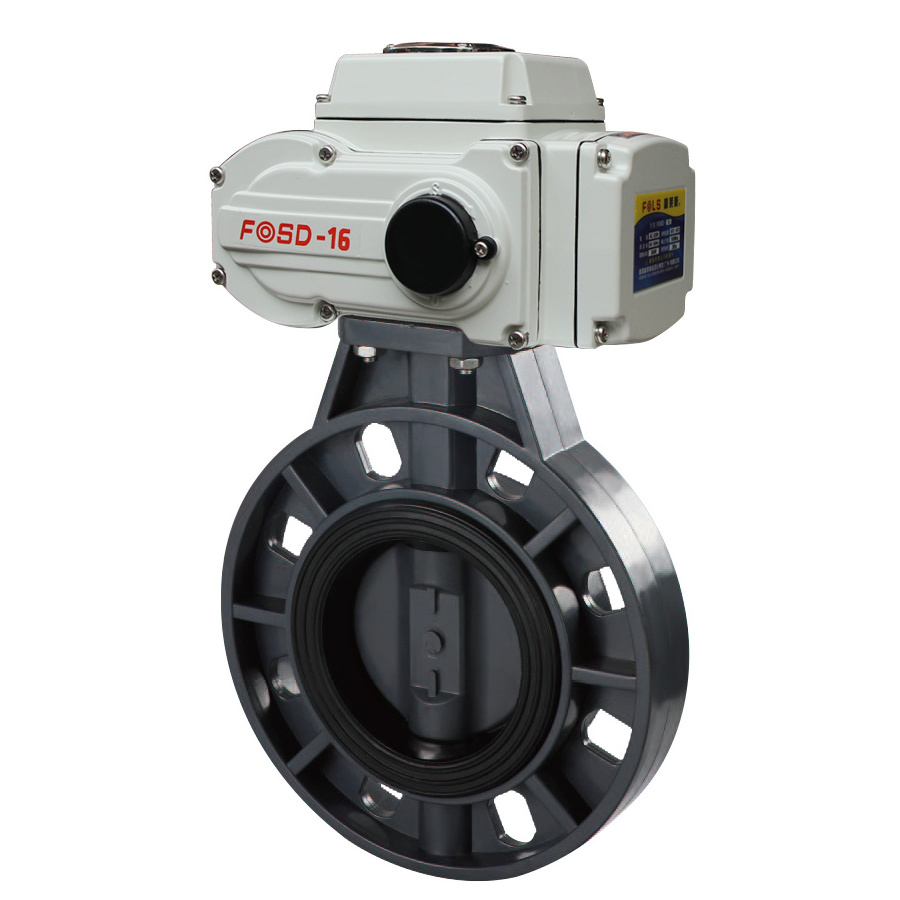 Remote control water shut off valve DN150 6 inch butterfly valve electric