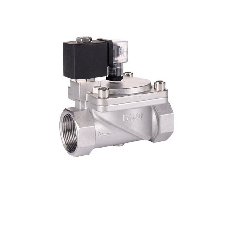 high pressure normally close explosion-proof stainless steel solenoid valve