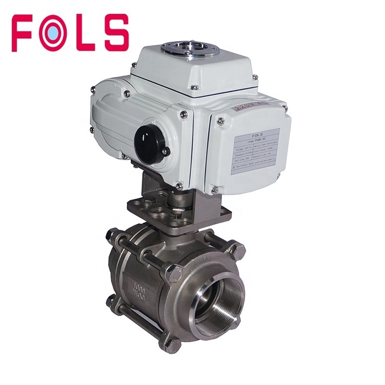 open and shut  function quarter turn electric water valve