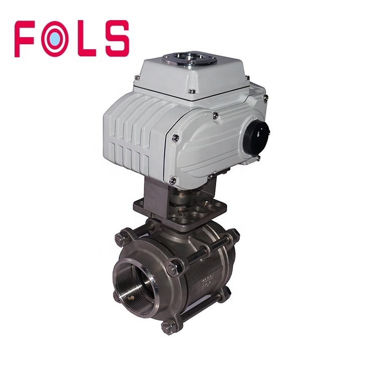 open and shut  function quarter turn electric water valve