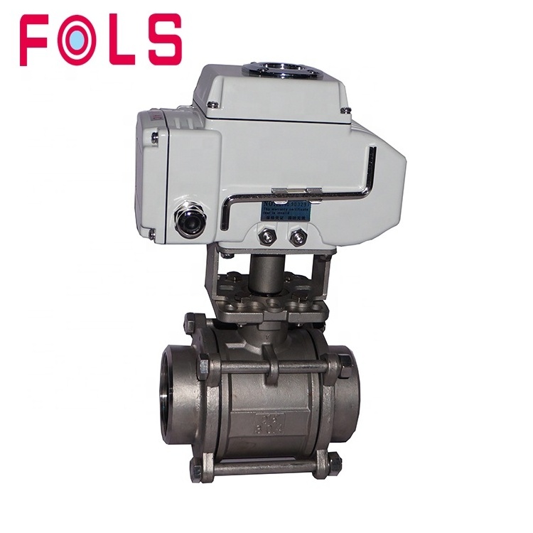 open and shut  function quarter turn electric water valve