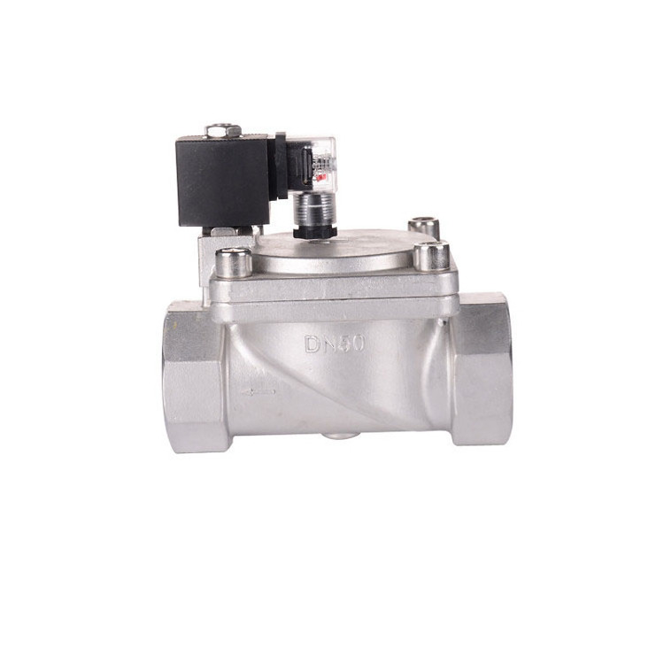 high pressure normally close explosion-proof stainless steel solenoid valve